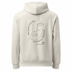 Breaking Shame, Entering Freedom. Urban hoodie